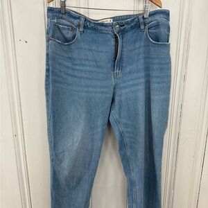 Abercrombie & Fitch Light Blue Straight Leg Jeans